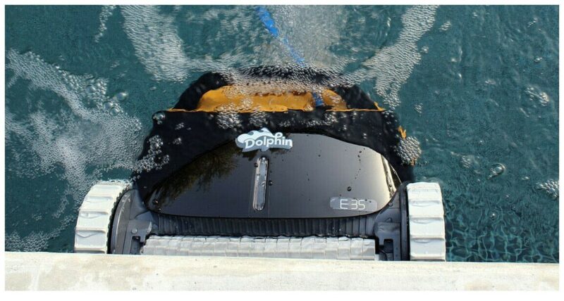 Robot piscine Dolphin E35 avec chariot – Image 4